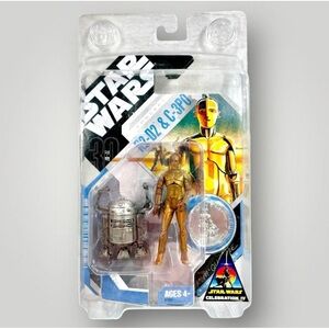 Star Wars 30th Anniversary Celebration IV Concept R2-D2 & C-3PO 2007 w/Exclusive